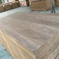 1220*2440*11mm nature black Walnut Veneer MDF