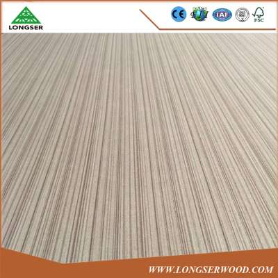 Linyi factory sale 2.0mm recon teak MDF